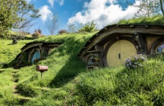 Hobbiton movie set, New Zealand